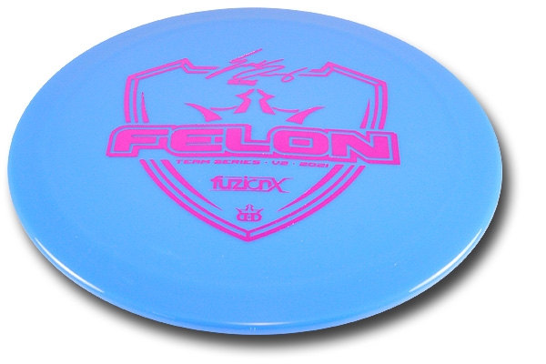 Dynamic Discs Felon Fuzion-X Eric Oakley Team-Disc 2021 V2